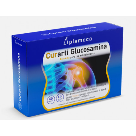 Curarti Glucosamina - Plameca - 60 cápsulas