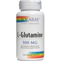  L-Glutamine Intestino Solaray 500 mg 50 Cápsulas