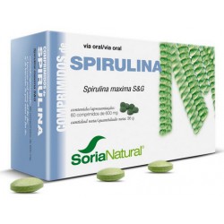 Spirulina Obesidad Soria Natural 60 Comprimidos 