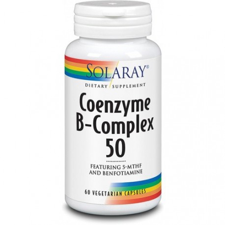 Coenzyme B-Complex 50 Solaray 60 Cápsulas