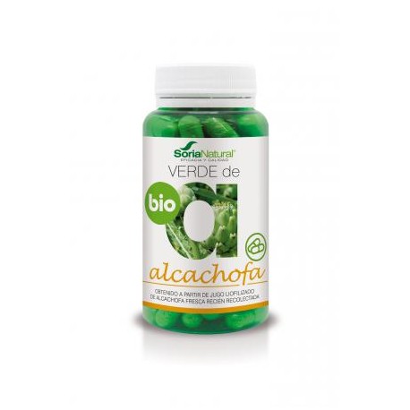 Verde de Alcachofa Hígado Soria Natural 100 Comprimidos